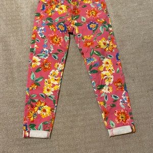 Size 25 Kate spade floral jeans